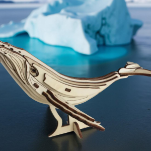 Puzzle 3D Bois - Baleine