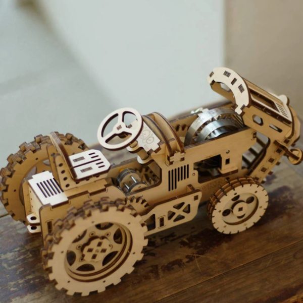 Tracteur du Limousin Puzzle Bois