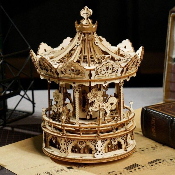 Puzzle Carrousel en bois
