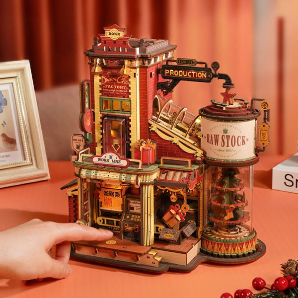 Usine de Cadeaux de Noël 3D en bois