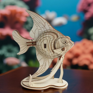 Puzzle 3D Bois -  Poisson tropical